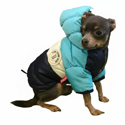 Waterproof Puffer Jacket for Small Dogs