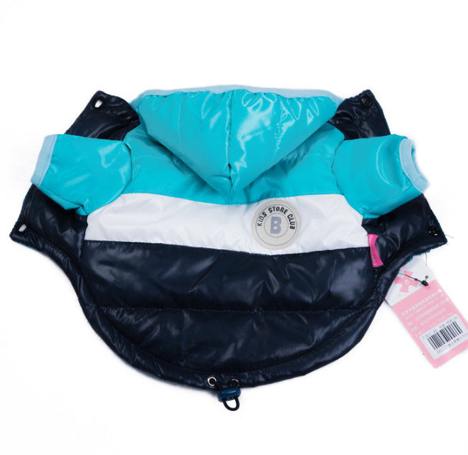Waterproof Puffer Jacket for Small Dogs