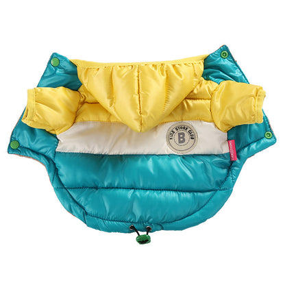Waterproof Puffer Jacket for Small Dogs